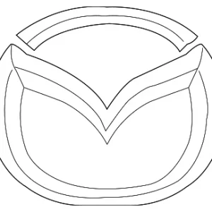Emblem - Mazda (F152-51-731A)
