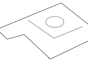 Support Bracket - Mazda (TK48-53-7M1)
