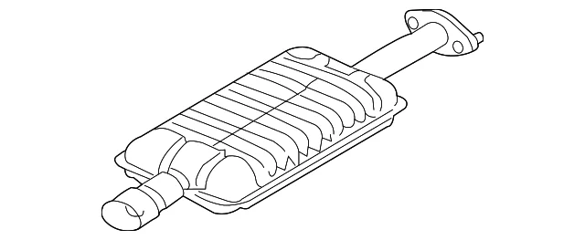 Muffler - Mazda (ZZC2-40-500)
