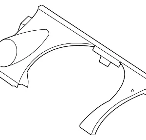 Upper Crash Pad - Mazda (EH44-60-360A-02)