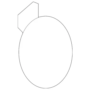Bumper Cover Cap - Mazda (TK48-50-5A1-BB)