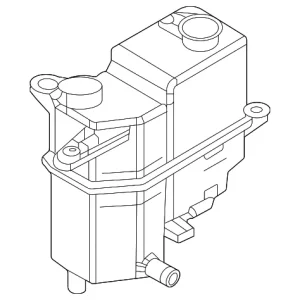 Expansion Tank - Mazda (PX28-15-351A)