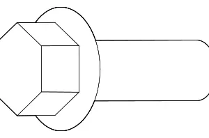 Lower Insulator Fastener - Mazda (B02J-68-625)