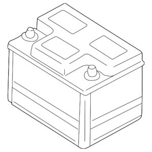 Battery - Mazda (0000-80-6540-WB)