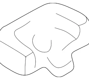 Lock Bracket - Mazda (NA75-57-071)
