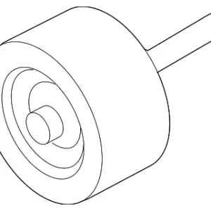 Idler Pulley - Mazda (LFH1-15-940A)