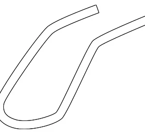 Outer Tie Rod Cotter Pin - Mazda (9922-13-025)