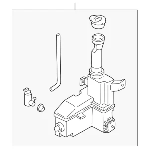 Reservoir Assembly - Mazda (B25D-67-480G)