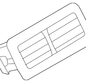 Air Vent Grille - Mazda (KJG2-64-91X-02)