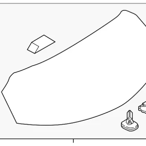 Lift Gate Glass - Mazda (D10E-63-930)