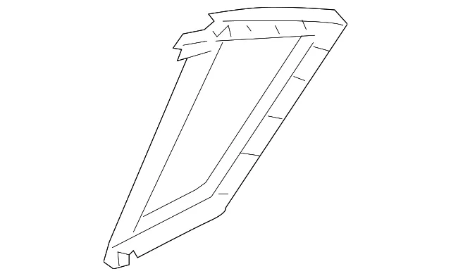 Weatherstrip - Mazda (BBM4-72-651)