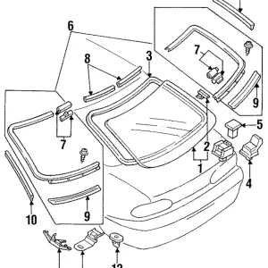 Protector - Mazda (GA2A-50-6G4B)