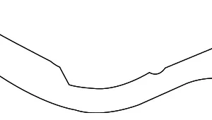 Seat Cushion Pad Silencer - Mazda (BP4K-88-0B3)