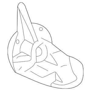 Oil Filter Housing - Mazda (1F22-14-310A)