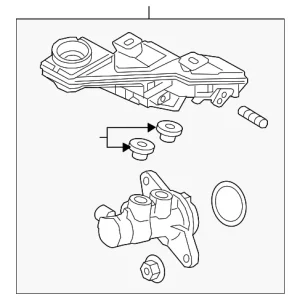 Master Cylinder - Mazda (TKY8-43-40Z)