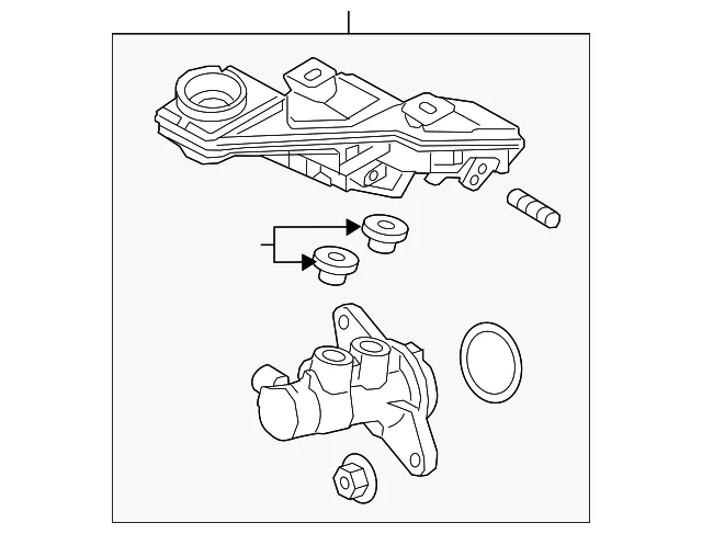 Master Cylinder - Mazda (TKY8-43-40Z)