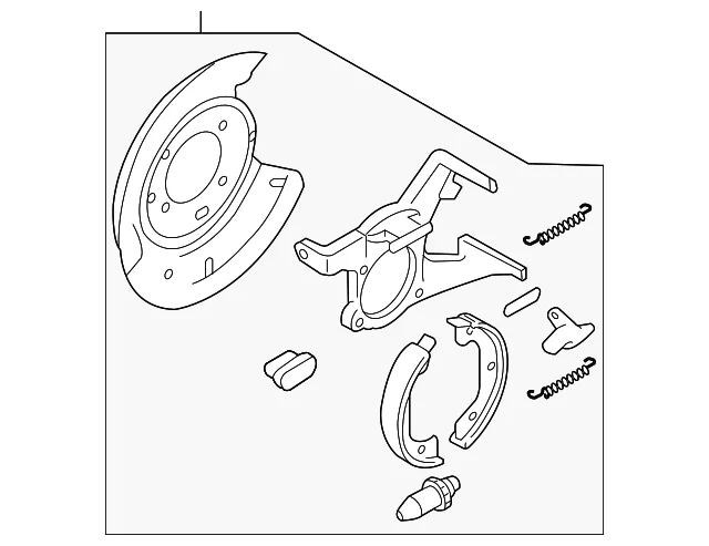 Backing Plate - Mazda (ZZ21-44-500)