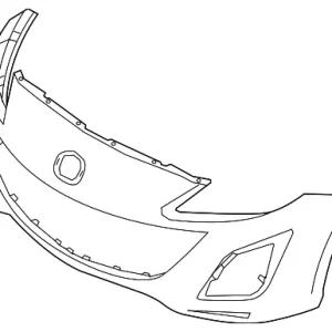 Bumper Cover - Mazda (BCW8-50-031J-BB)