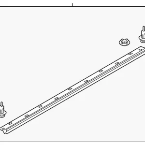 Rocker Molding - Mazda (TD11-51-P40F)