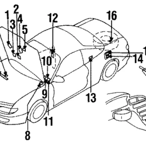 Emission Label - Mazda (GA2G-69-036C)