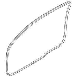 Surround Weather-Strip - Mazda (DN4E-72-771A)