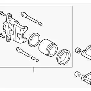 Caliper Assembly - Mazda (GPZB-33-98ZD)
