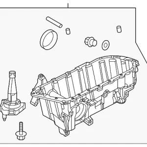 Oil Pan - Mazda (PXY1-10-4AX)