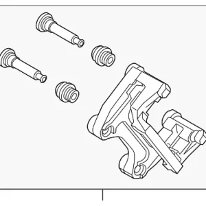 Caliper Support - Mazda (TKY8-26-28XA)