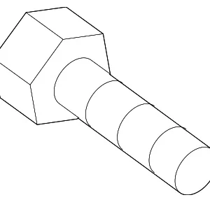 Mount Bolt - Mazda (9YA0-20-843)