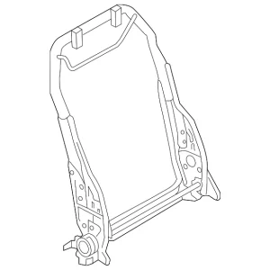 Seat Back Frame - Mazda (TN39-88-63X)