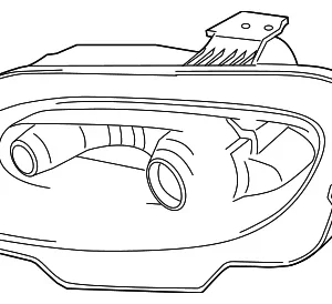Composite Headlamp - Mazda (NE59-51-031B)
