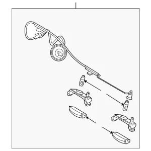 License Lamp - Mazda (BAP8-51-270A)