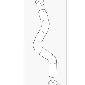 Coolant Hose - Mazda (H301-15-70X)