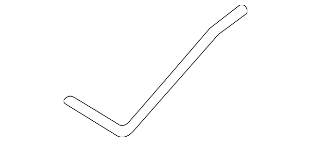 Vent Hose - Mazda (ZL01-13-742)