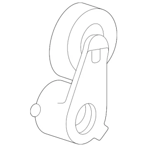 Accessory Drive Belt Tensioner Assembly - Mazda (ZZP0-15-980)