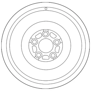 Spare Wheel - Mazda (9965-08-4070)