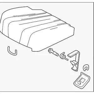 Seat Cushion - Mazda (CG39-88-260-02)