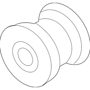 Lower Control Arm Front Bushing - Mazda (TK48-34-470A)