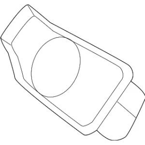 Bumper Cover Retainer - Mazda (KMV6-50-0T1)