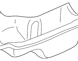 Oil Pan - Mazda (1F01-10-400)