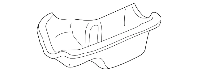 Oil Pan - Mazda (1F01-10-400)