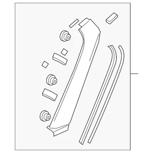 Garnish - Mazda (NA4L-50-8C0E-PR)