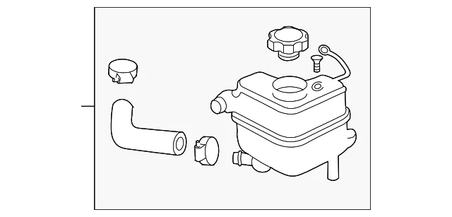 Reservoir Assembly - Mazda (1FAB-32-690)
