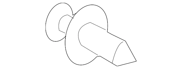Side Cover Rivet - Mazda (ZZCA-57-606-03)