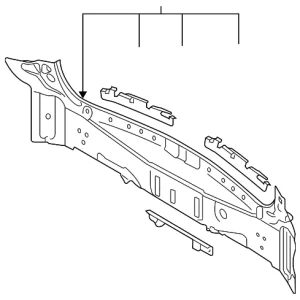 Rear Body Panel - Mazda (TD11-70-75XD)