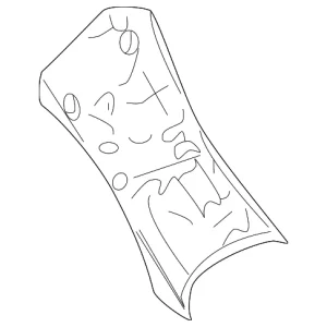 Upper Trim Panel - Mazda (LC62-68-290C-03)