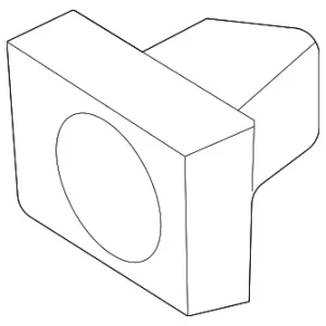 End Cover Retainer - Mazda (VA40-50-0Z1)
