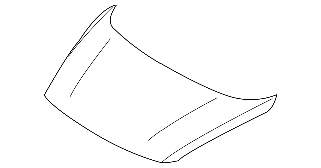Hood - Mazda (TKY0-52-31XD)