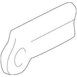 Belt Weather-Strip Protector - Mazda (T001-50-674)