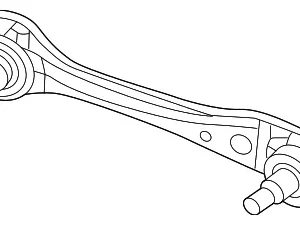 Ft Upper Control Arm - Mazda (KBB6-28-D00A)